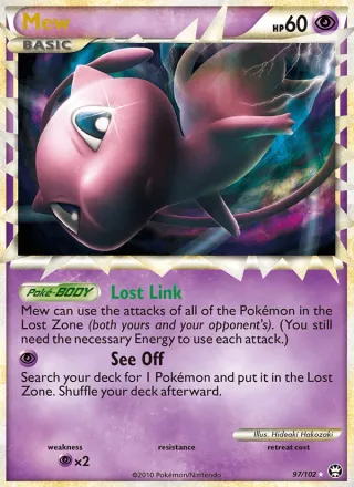 Mew #97 · Triumphant Pokémon card