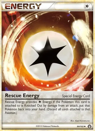 Rescue Energy #90 · Triumphant Pokémon card