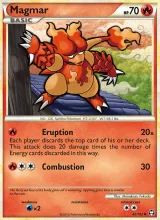 Magmar · Triumphant Pokémon card