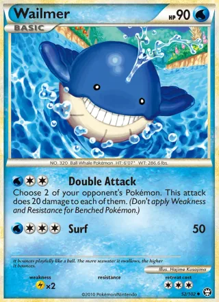 Wailmer #52 · Triumphant Pokémon card