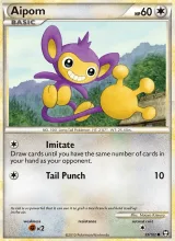 Aipom · Triumphant Pokémon card