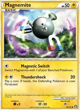 Magnemite #68 · Triumphant Pokémon card