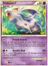 Nidoran ♀ · Triumphant Pokémon card