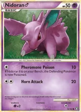 Nidoran ♂ · Triumphant Pokémon card