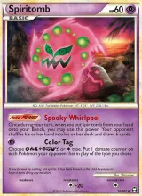 Spiritomb · Triumphant Pokémon card