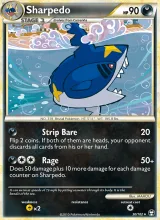 Sharpedo · Triumphant Pokémon card
