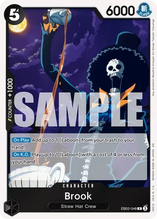 Brook #EB02-048 · Extra Booster: Anime 25th Collection One Piece card