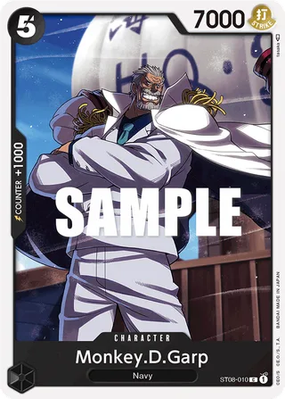 Monkey.D.Garp #ST08-010 · ST-08: Starter Deck 8 Monkey.D.Luffy One Piece card