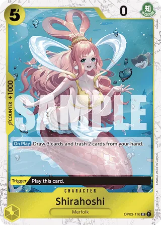 Shirahoshi (October Championship 2024 Online Regional) #OP03-116-october-championship-2024-online-regional · One Piece Promotion Cards One Piece card