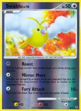 Swablu · Platinum Pokémon card