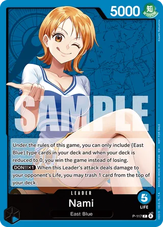 Nami #P-117 · One Piece Promotion Cards One Piece card