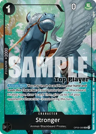 Stronger (CS 25-26 Top Player Pack Vol. 2) #OP09-089-cs-25-26-top-player-pack-vol-2 · One Piece Promotion Cards One Piece card