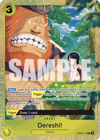 Dereshi! (Premium Card Collection -Best Selection Vol. 4-) #OP09-117-premium-card-collection-best-selection-vol-4 · One Piece Promotion Cards One Piece card