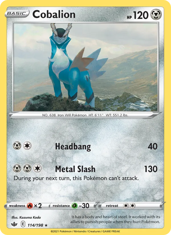 Cobalion full card art