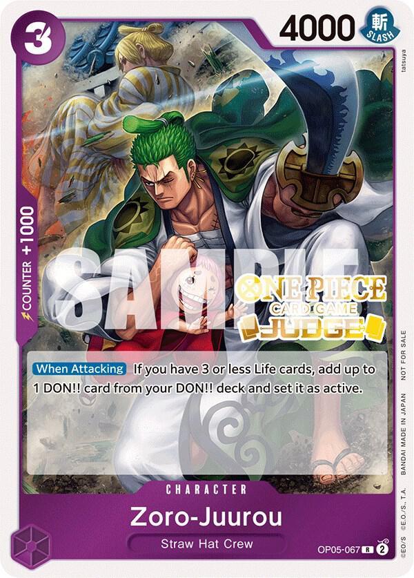 Zoro-Juurou (Judge Pack Vol. 3) full card art