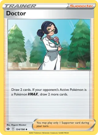 Doctor #134 · Chilling Reign Pokémon card