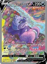 Galarian Slowking V · Chilling Reign Pokémon card