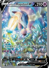 Galarian Rapidash V · Chilling Reign Pokémon card