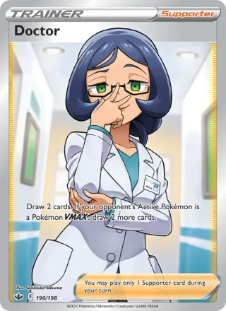 Doctor #190 · Chilling Reign Pokémon card