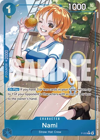 Nami (Premium Card Collection -Live Action Edition-) #P-053-premium-card-collection-live-action-edition · One Piece Promotion Cards One Piece card
