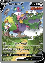 Tornadus V · Chilling Reign Pokémon card