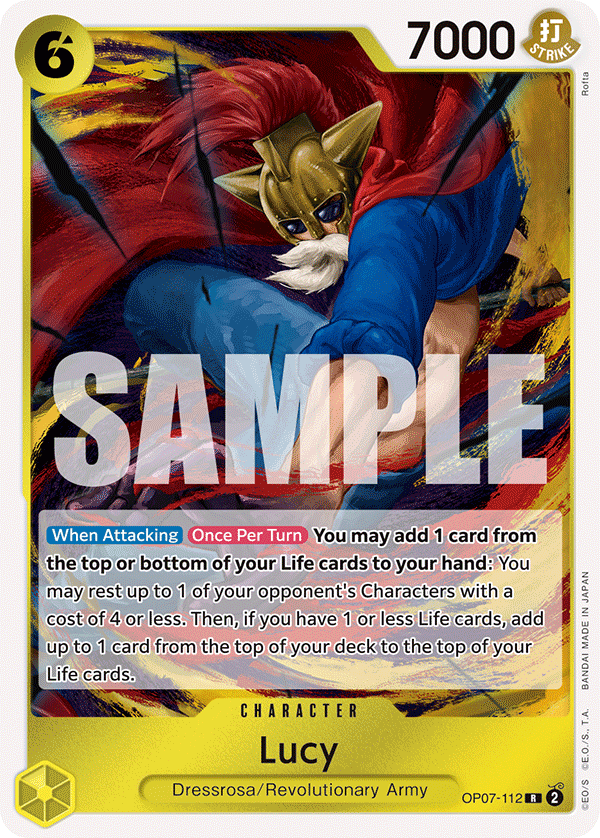 Lucy full card art