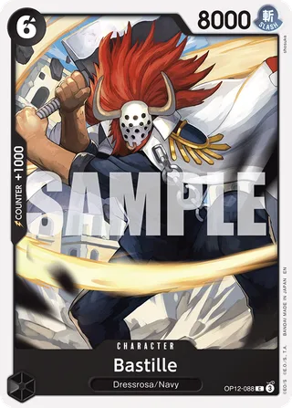 Bastille #OP12-088 · Legacy of the Master One Piece card