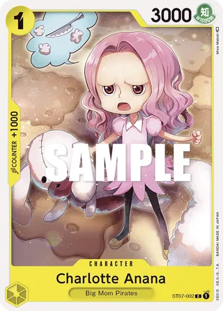 Charlotte Anana #ST07-002 · ST-07: Starter Deck 7 Big Mom Pirates One Piece card