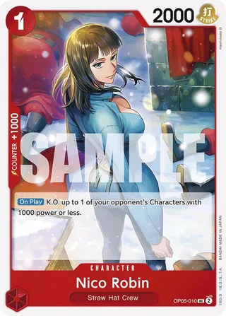 Nico Robin (Reprint) #OP05-010-reprint · Premium Booster -The Best- One Piece card