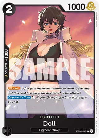 Doll #EB04-046 · Adventure on Kami's Island One Piece card