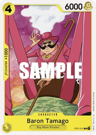 Baron Tamago #ST07-012 · ST-07: Starter Deck 7 Big Mom Pirates One Piece card