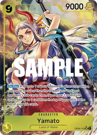 Yamato (Championship 2024 Finals 2nd Place) #OP04-112-championship-2024-finals-2nd-place · One Piece Promotion Cards One Piece card