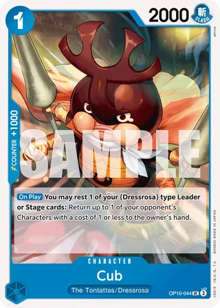 Cub #OP10-044 · Royal Blood One Piece card
