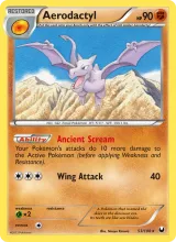 Aerodactyl · Dark Explorers Pokémon card