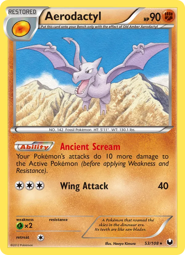 Aerodactyl full card art