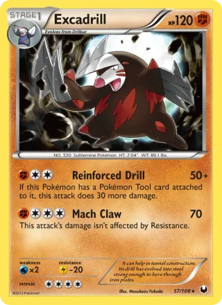 Excadrill #57 · Dark Explorers Pokémon card