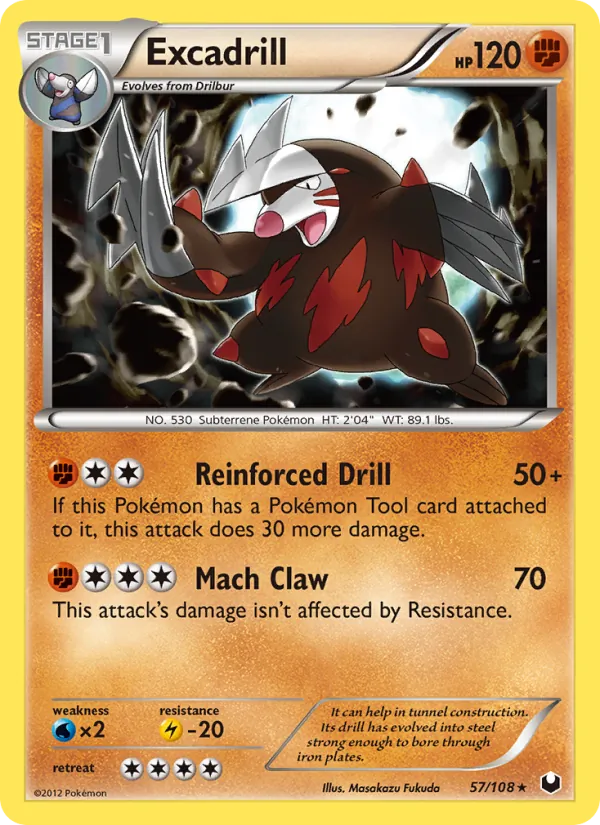 Excadrill full card art