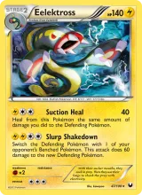 Eelektross · Dark Explorers Pokémon card