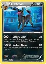 Umbreon · Dark Explorers Pokémon card