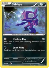 Sableye · Dark Explorers Pokémon card