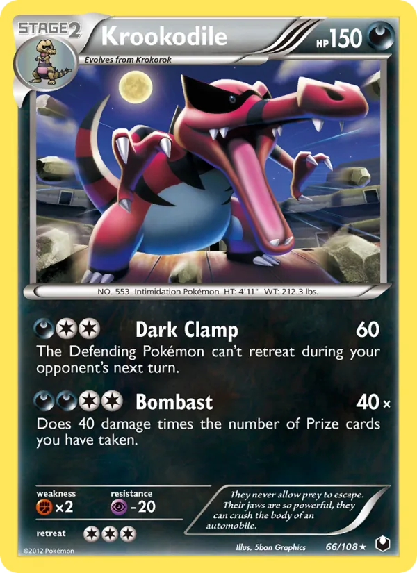 Krookodile full card art
