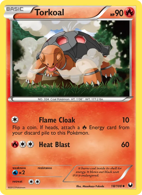 Torkoal full card art