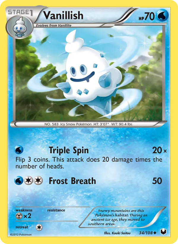 Vanillish full card art