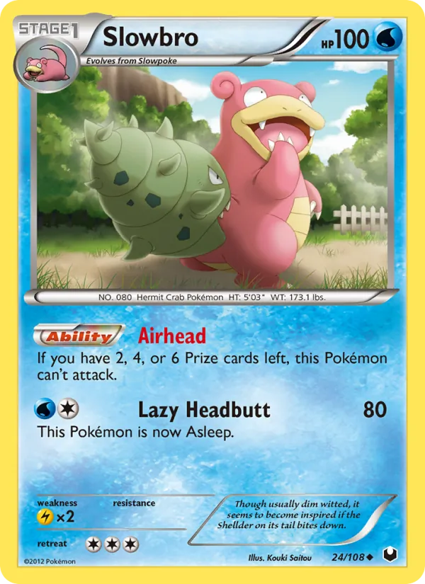 Slowbro full card art
