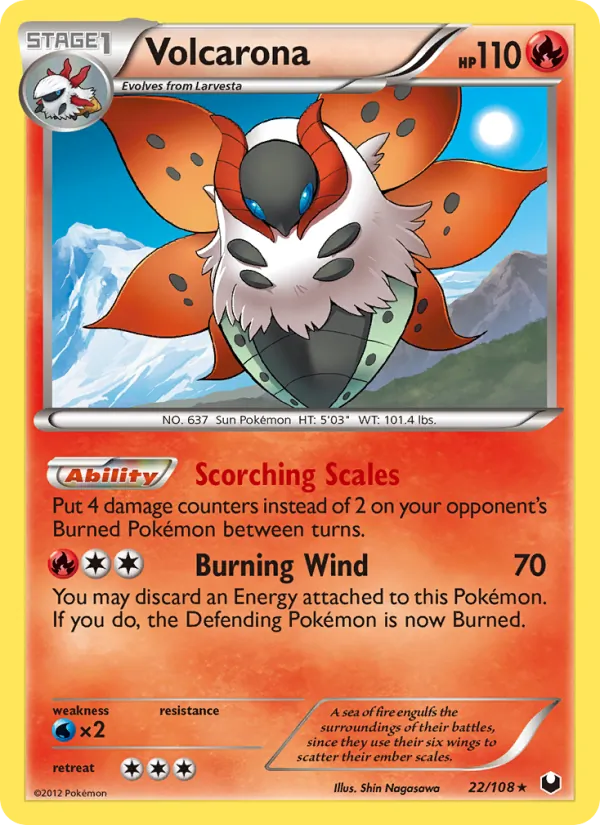 Volcarona full card art