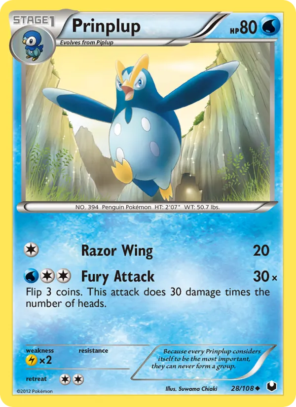 Prinplup full card art