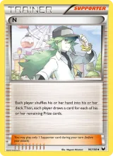 N · Dark Explorers Pokémon card