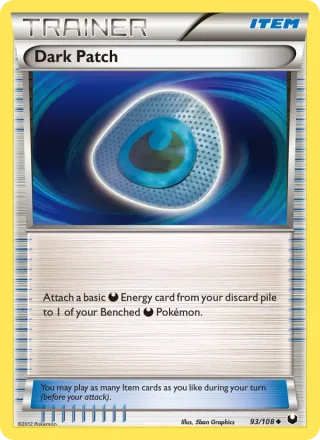 Dark Patch #93 · Dark Explorers Pokémon card