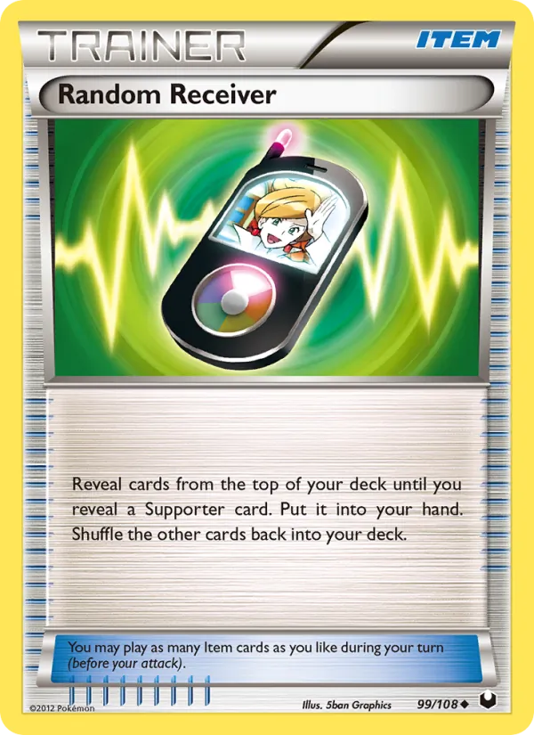 Random Receiver full card art