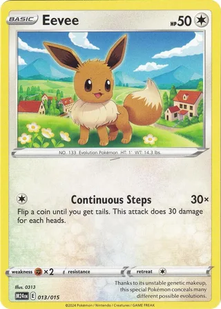 Eevee #13 · McDonald's Collection 2024 Pokémon card